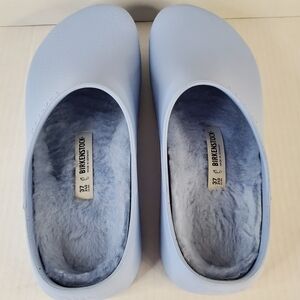 Birkenstock Light Blue Clogs
